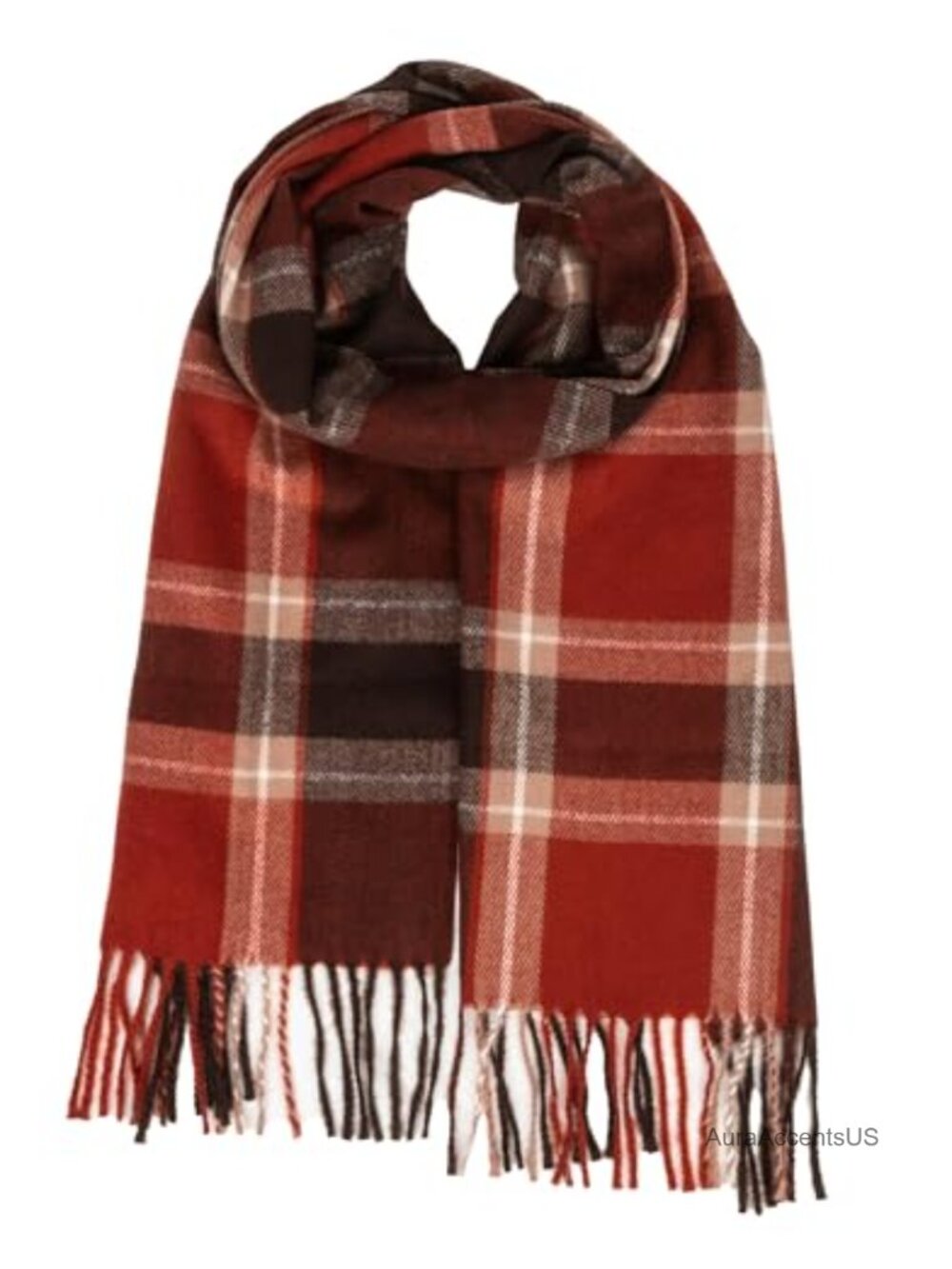 Soft Tartan Plaid Scarf Shawl Wrap Winter Warm Acrylic Cashmere Blend
